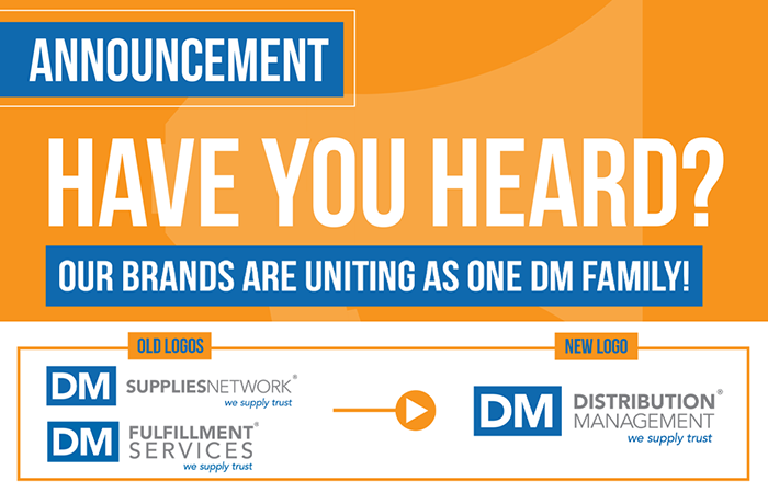 Have you heard? our brands are uniting as one DM family!