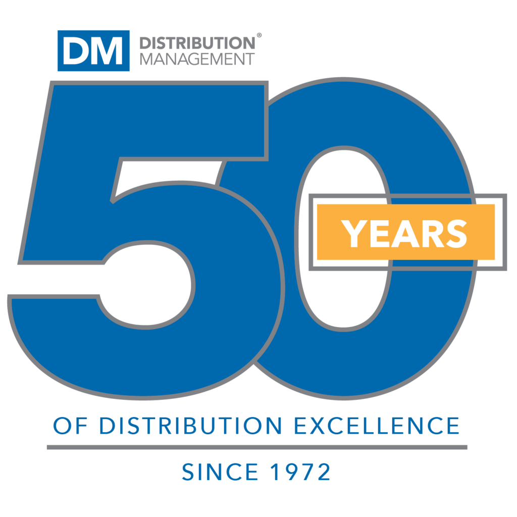 DM 50 Year logo for excellence